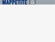 Tablet Screenshot of mappetite.com